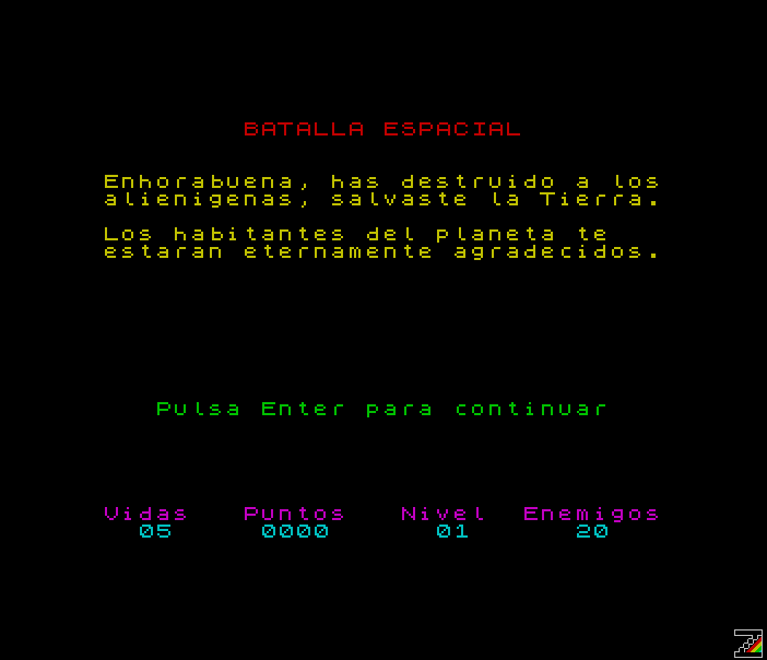 Ensamblador ZX Spectrum, comienza la partida