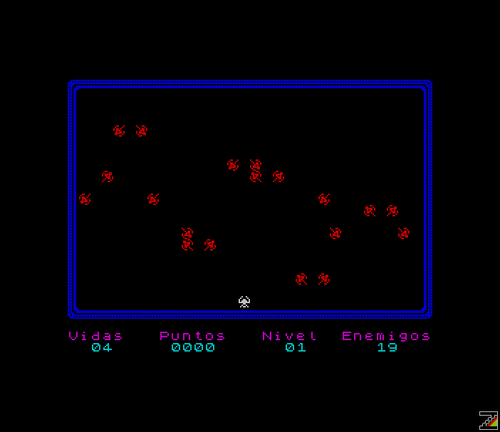 Ensamblador ZX Spectrum, marciano