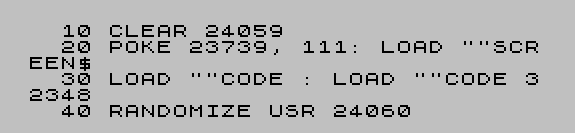 Ensamblador ZX Spectrum Marciano